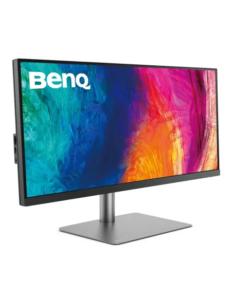 BenQ PD3420Q pantalla para PC 86,4 cm (34") 3440 x 1440 Pixeles Quad HD LED Gris