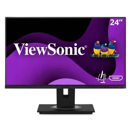 Viewsonic VG Series VG2448a pantalla para PC 61 cm (24") 1920 x 1080 Pixeles Full HD LED Negro