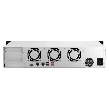 QNAP TS-864EU-8G servidor de almacenamiento NAS Bastidor (2U) Ethernet Negro