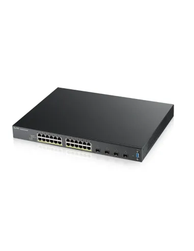 Zyxel XGS2210-28HP Gestionado L2 Gigabit Ethernet (10 100 1000) Energía sobre Ethernet (PoE) 1U Negro