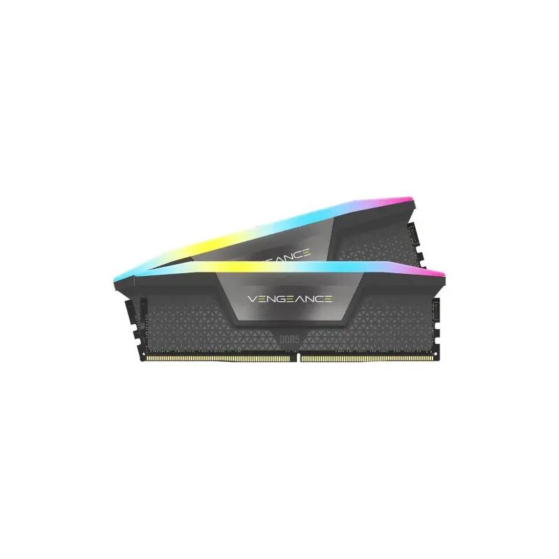 MEMORIA CORSAIR DDR5 32GB 2X16GB PC5600 VENGEANCE RGB CMH32GX5M2B5600Z40