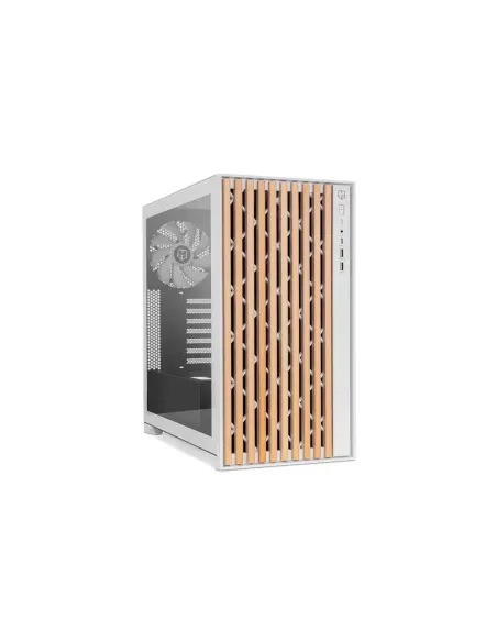 Nox Semitorre HUMMER ELEMENT madera blanco Type-C