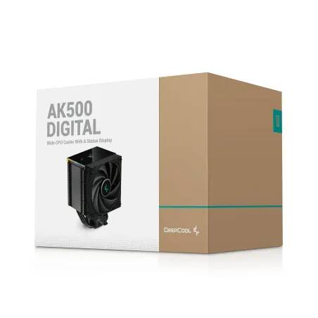 DeepCool AK500 Digital Procesador Refrigerador de aire 12 cm Negro 1 pieza(s)