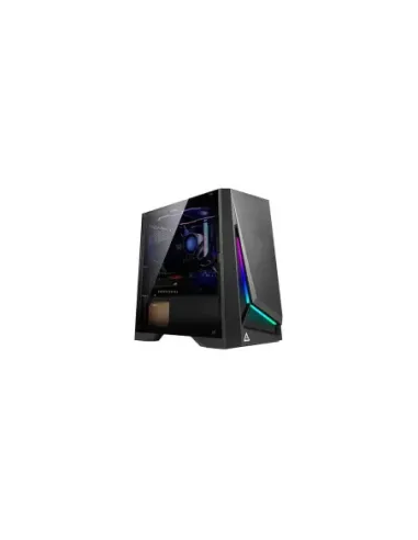 Caja ordenador gaming antec dp301m matx 2 x usb 3.2 sin fuente negro led