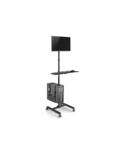Equip 650171 mueble y soporte para dispositivo multimedia Negro PC Carro multimedia 2