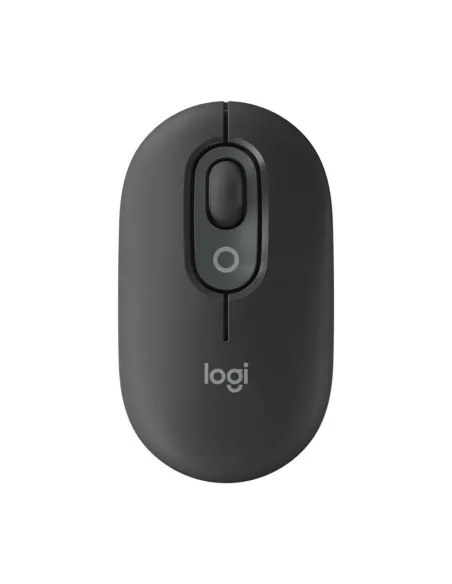 Raton inalambrico logitech pop mouse grafito