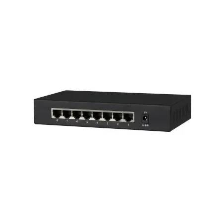 Dahua Technology PFS3008-8GT switch No administrado L2 Gigabit Ethernet (10 100 1000) Negro