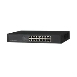 Dahua Technology Access DH-PFS3016-16GT switch No administrado L2 Gigabit Ethernet (10 100 1000) Negro