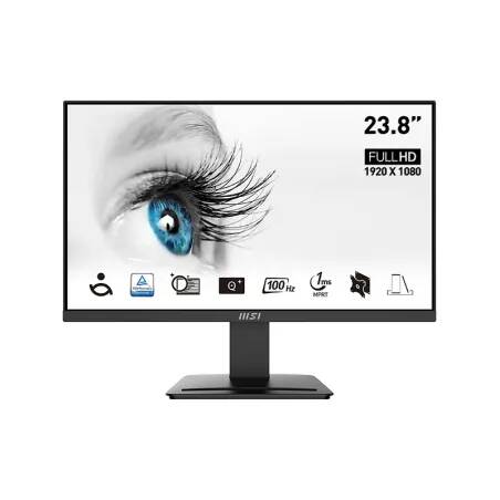 MSI Pro MP2412 pantalla para PC 60,5 cm (23.8") 1920 x 1080 Pixeles Full HD Negro