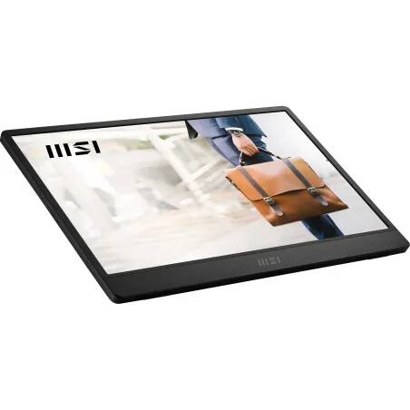MSI Pro MP161 E2 pantalla para PC 39,6 cm (15.6") 1920 x 1080 Pixeles Full HD LED Negro