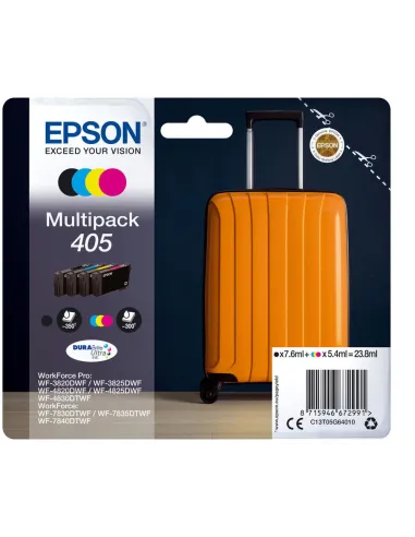 Multipack epson 4 - colours 405 durabrite ultra ink