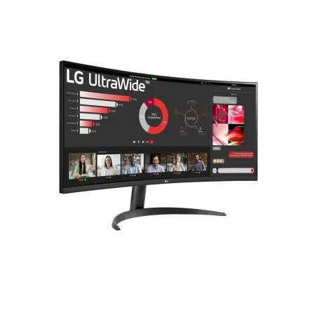 LG 34WR50QC-B.AEU pantalla para PC 86,4 cm (34") 3440 x 1440 Pixeles UltraWide Quad HD LCD Negro