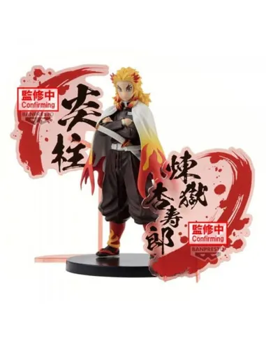 Figura banpresto demon slayer kimetsu no yaiba ex kyojuro rengoku 17cm