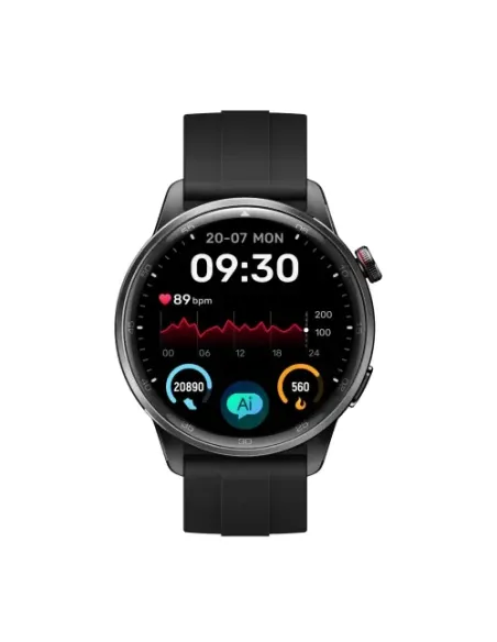realme Watch S2 3,63 cm (1.43") AMOLED Digital 466 x 466 Pixeles Pantalla táctil Negro