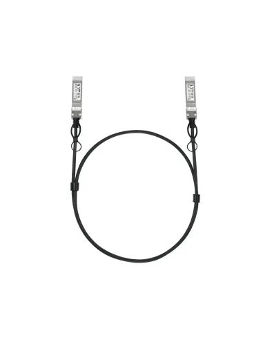 TP-Link Omada SM6220-1M Cable de fibra óptica e InfiniBand SFP28 Negro, Plata