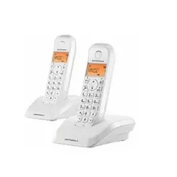 Motorola S12 Duo Teléfono DECT Identificador de llamadas Blanco