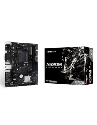 Placa base biostar am4 a520mhp matx