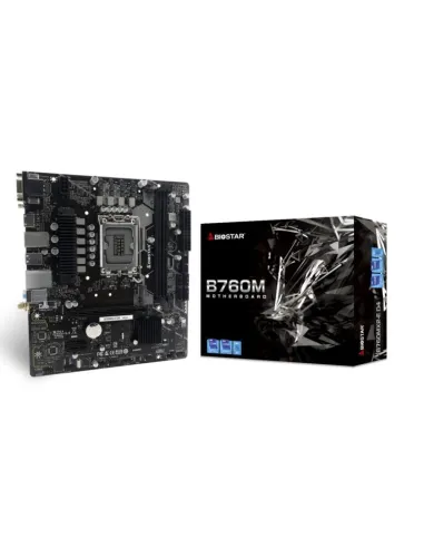 Placa base biostar b760mx2 - e d4 m - atx lga 1700