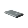 TooQ Caja Externa para Discos de 2,5” HDD SSD, Gris