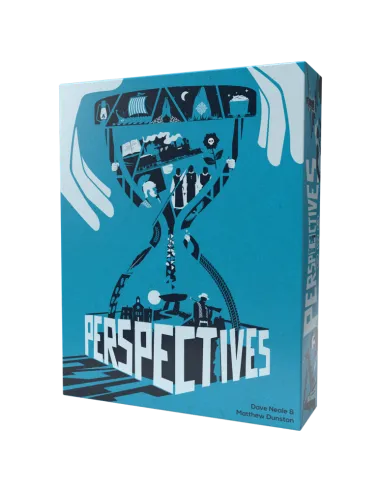 Juego de mesa perspectives azul