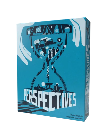 Juego de mesa perspectives azul
