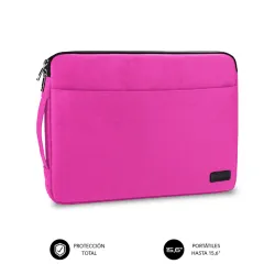 Funda subblim urban laptop sleeve para portatil 15.6pulgadas rosa