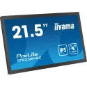 iiyama PROLITE Pizarra de caballete digital 55,9 cm (22") LED 600 cd   m² Full HD Negro Pantalla táctil