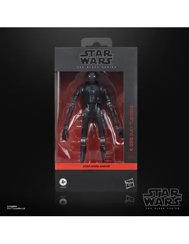 Figura hasbro star wars the black series andor k - 2s0 (kay - tuesso)