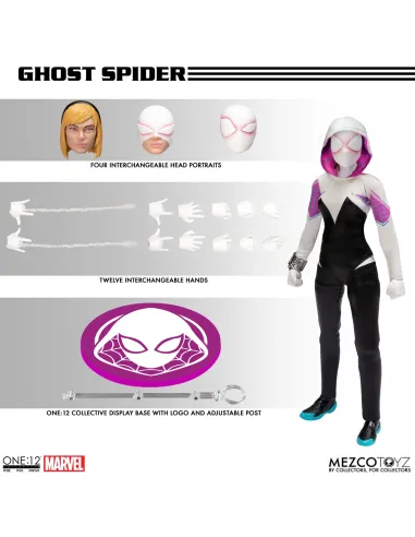 Ghost - spider fig 16 cm marvel one:12 collective