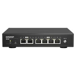 QNAP QSW-2104-2T switch No administrado 2.5G Ethernet (100 1000 2500) Negro