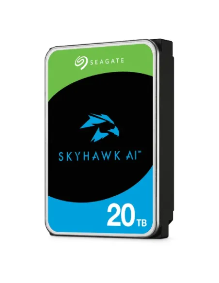 Seagate SkyHawk AI disco duro interno 20 TB 7200 RPM 512 MB 3.5" Serial ATA III