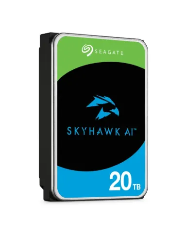 Seagate SkyHawk AI disco duro interno 20 TB 7200 RPM 512 MB 3.5" Serial ATA III