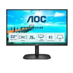 AOC B2 22B2H EU LED display 54,6 cm (21.5") 1920 x 1080 Pixeles Full HD Negro