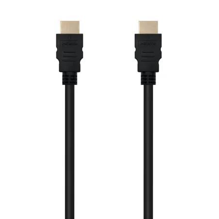Nanocable Cable HDMI V1.4 Alta Velocidad   HEC), A M-A M, Negro, 1 m