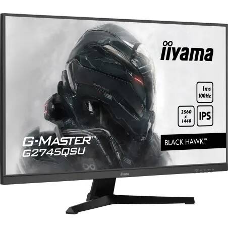 iiyama G-MASTER G2745QSU-B1 pantalla para PC 68,6 cm (27") 2560 x 1440 Pixeles Dual WQHD LED Negro