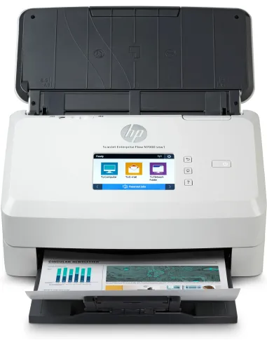 HP Scanjet Enterprise Flow N7000 Escáner alimentado con hojas 600 x 600 DPI A4 Blanco