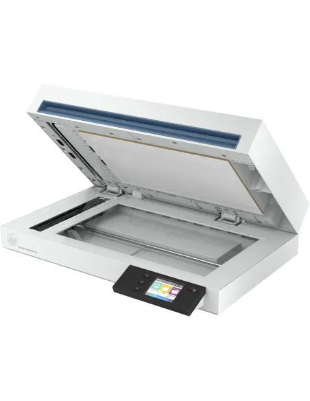 HP Scanjet Pro N4600 fnw1 Escáner de superficie plana y alimentador automático de documentos (ADF) 1200 x 1200 DPI A5 Blanco
