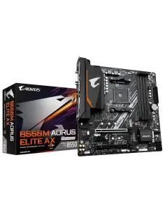 GIGABYTE B550M AORUS ELITE AX placa base AMD B550 Zócalo AM4 micro ATX