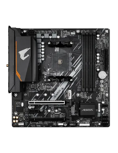 GIGABYTE B550M AORUS ELITE AX placa base AMD B550 Zócalo AM4 micro ATX