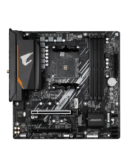 GIGABYTE B550M AORUS ELITE AX placa base AMD B550 Zócalo AM4 micro ATX