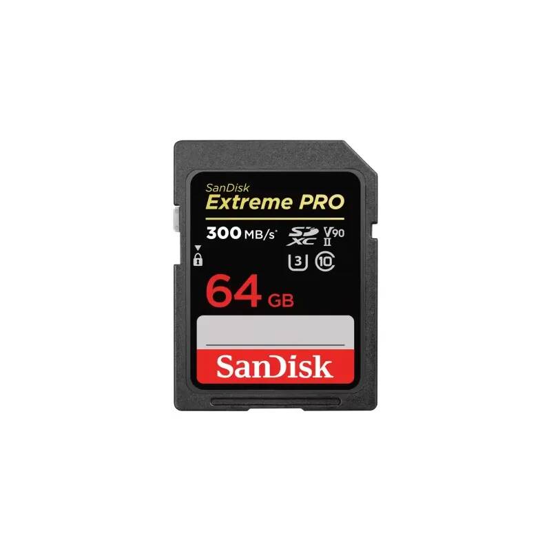 SanDisk Extreme PRO 64 GB SDXC UHS-II Clase 10