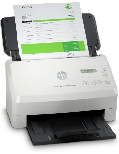 HP Scanjet Enterprise Flow 5000 s5 Escáner alimentado con hojas 600 x 600 DPI A4 Blanco