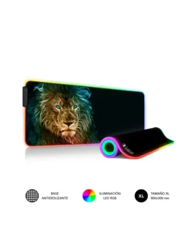 Alfombrilla subblim lion 80x30 cm rgb antideslizamiento