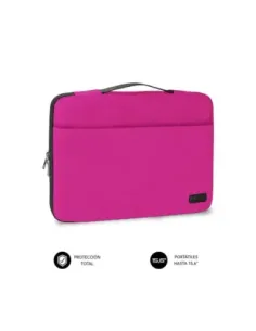 Funda subblim elegant laptop sleeve para portatil 15.6pulgadas rosa