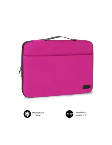 Funda subblim elegant laptop sleeve para portatil 15.6pulgadas rosa