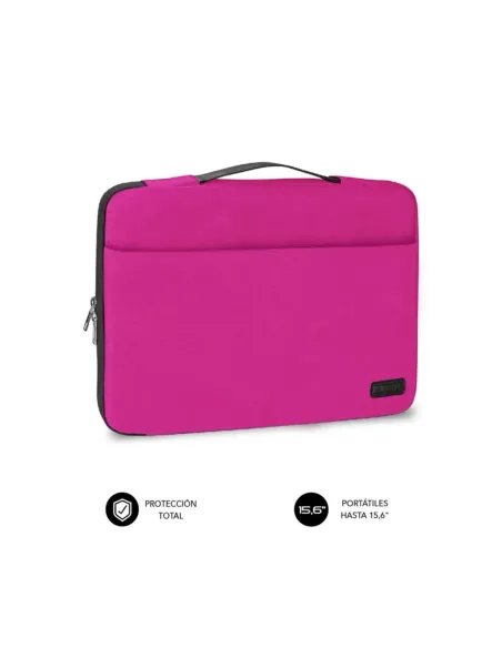Funda subblim elegant laptop sleeve para portatil 15.6pulgadas rosa