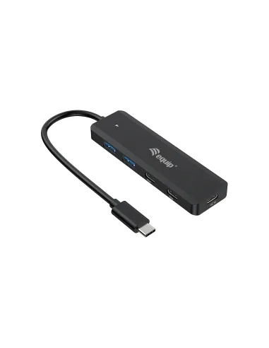 Equip 128964 hub de interfaz USB 3.2 Gen 1 (3.1 Gen 1) Type-C 5000 Mbit s Negro