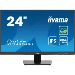 iiyama ProLite XU2463HSU-B1 pantalla para PC 60,5 cm (23.8") 1920 x 1080 Pixeles Full HD LED Negro