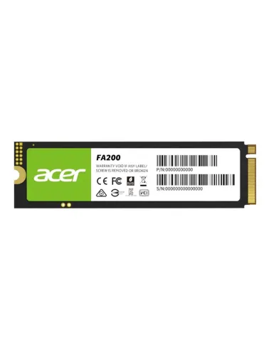 Disco duro interno ssd acer fa200 1tb m.2 pcie