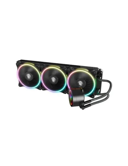 Kit de refrigeracion liquida deepcool 3 ven 120mm argb - multisocket - bloque argb - 170